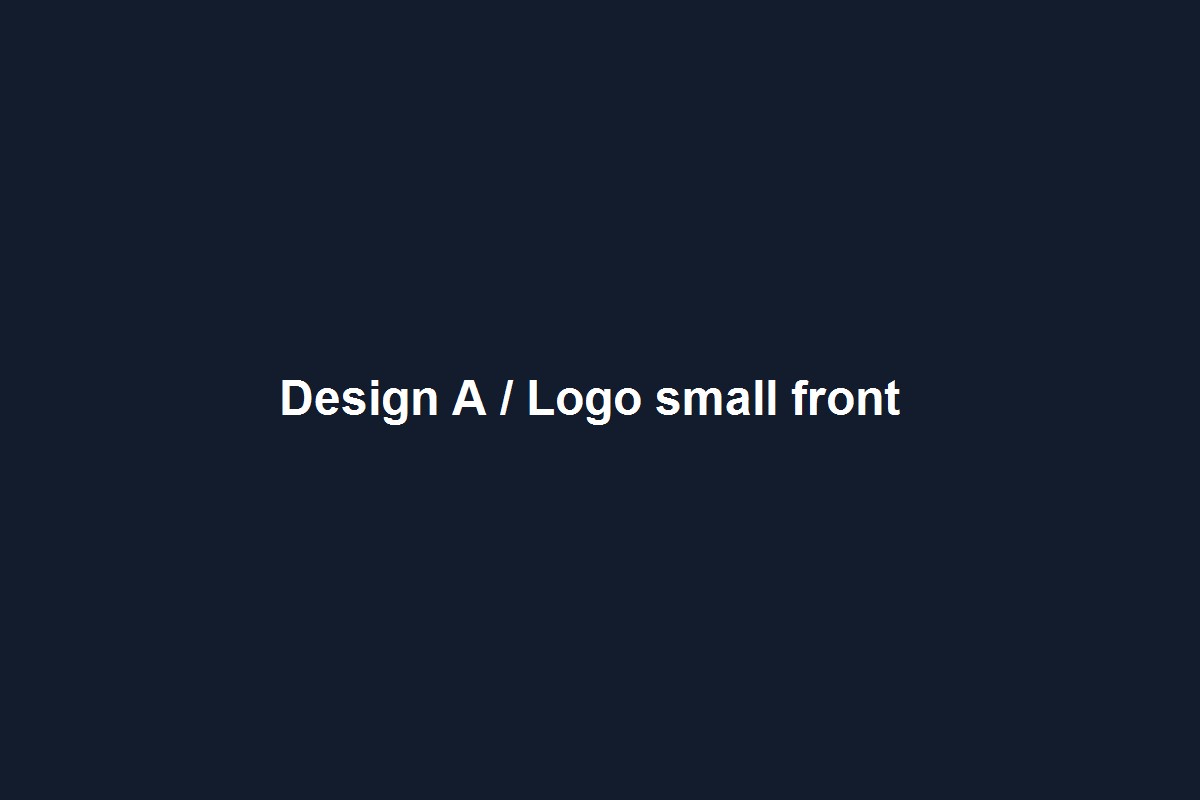 Design A - Logo small front